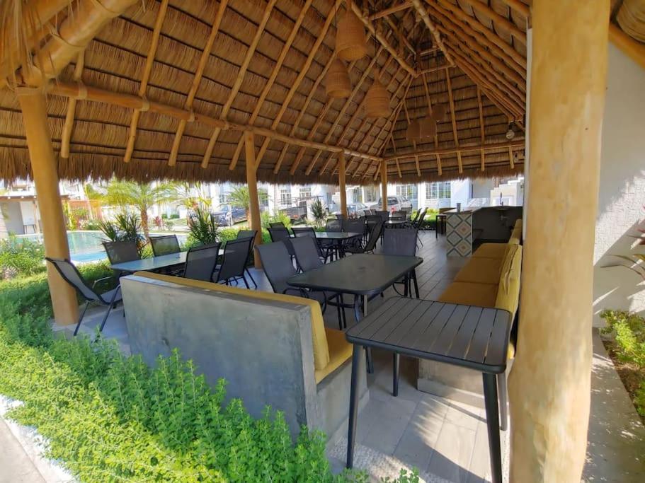 Appartamento Departamento Con Alberca Manzanillo Esterno foto