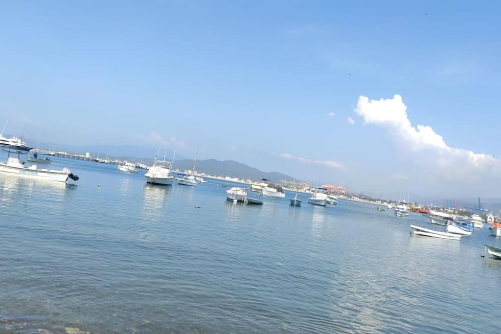 Appartamento Departamento Con Alberca Manzanillo Esterno foto