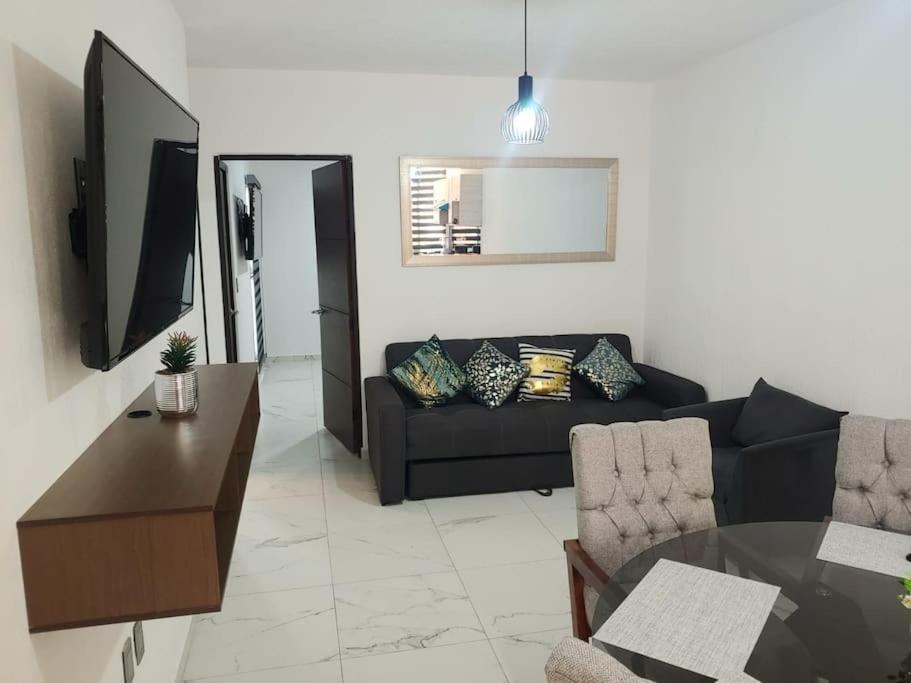 Appartamento Departamento Con Alberca Manzanillo Esterno foto